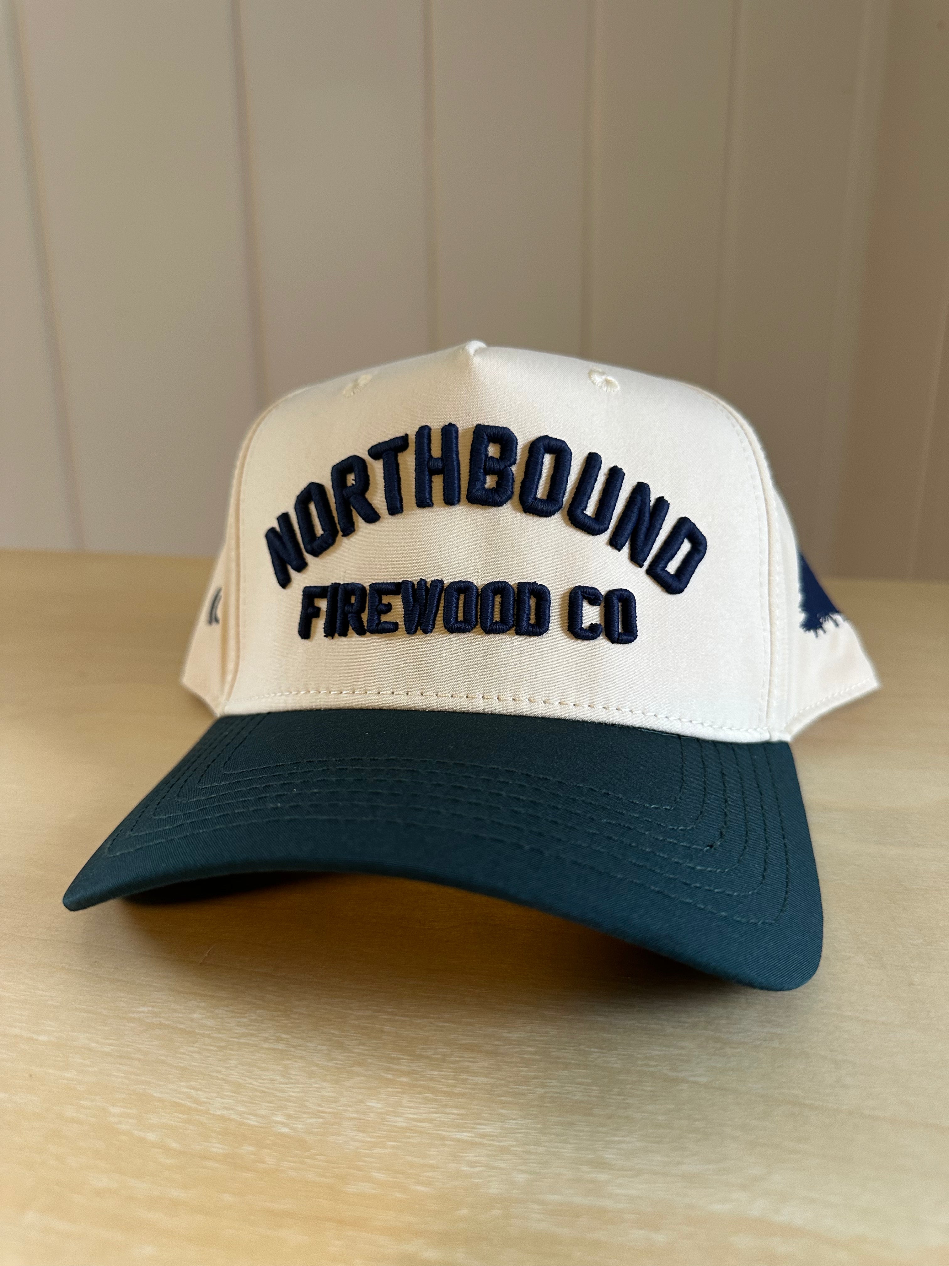 Performance Two-Tone Hat – Emerald and Cream